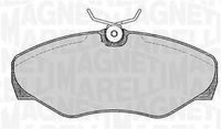 MAGNETI MARELLI PF0371 - Juego de pastillas de freno