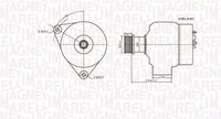 MAGNETI MARELLI MQA1138 - Alternador