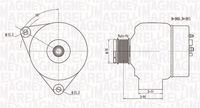 MAGNETI MARELLI MQA1300 - Alternador