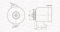 MAGNETI MARELLI MQA1472 - Alternador