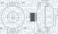 MAGNETI MARELLI MQA1489 - Alternador