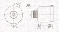 MAGNETI MARELLI MQA1522 - Alternador