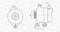 MAGNETI MARELLI MQA1595 - Alternador