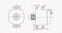 MAGNETI MARELLI MQA1630 - Alternador