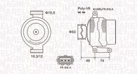 MAGNETI MARELLI MQA1638 - Alternador