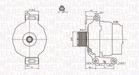 MAGNETI MARELLI MQA1639 - Alternador