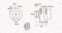 MAGNETI MARELLI MQA1727 - Alternador