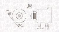 MAGNETI MARELLI MQA1741 - Alternador