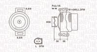 MAGNETI MARELLI MQA1754 - Alternador