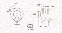 MAGNETI MARELLI MQA1759 - Alternador