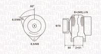 MAGNETI MARELLI MQA1919 - Alternador