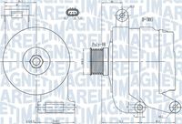 MAGNETI MARELLI MQA1926 - Alternador