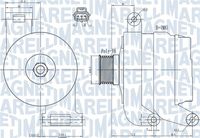 MAGNETI MARELLI MQA1931 - Alternador