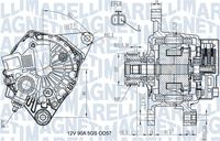 MAGNETI MARELLI MQA1938 - Alternador