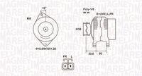 MAGNETI MARELLI MQA2020 - Alternador