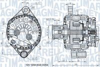 MAGNETI MARELLI MQA2045 - Alternador