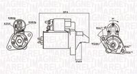 MAGNETI MARELLI MQS1074 - Motor de arranque