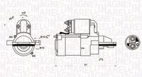 MAGNETI MARELLI MQS1246 - Motor de arranque