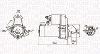 MAGNETI MARELLI MQS1257 - Motor de arranque