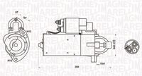 MAGNETI MARELLI MQS1423 - Motor de arranque