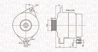 MAGNETI MARELLI MQA1086 - Alternador