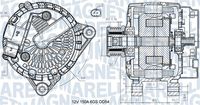 MAGNETI MARELLI MQA14724 - Alternador