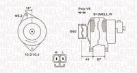 MAGNETI MARELLI MQA1526 - Alternador