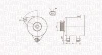 MAGNETI MARELLI MQA1546 - Alternador