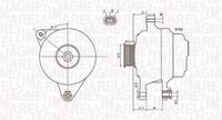 MAGNETI MARELLI MQA1703 - Alternador