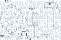 MAGNETI MARELLI MQA1120 - Alternador