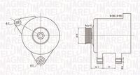 MAGNETI MARELLI MQA1747 - Alternador