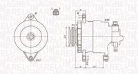 MAGNETI MARELLI MQA1183 - Alternador