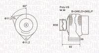 MAGNETI MARELLI MQA1299 - Alternador