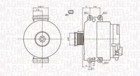 MAGNETI MARELLI MQA1774 - Alternador