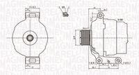 MAGNETI MARELLI MQA1779 - Alternador