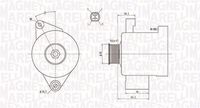 MAGNETI MARELLI MQA1796 - Alternador