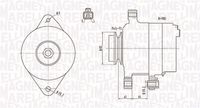 MAGNETI MARELLI 063731806010 - Alternador