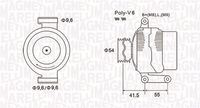 MAGNETI MARELLI 063731856010 - Alternador