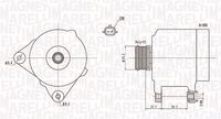 MAGNETI MARELLI 063731860010 - Alternador