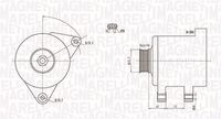 MAGNETI MARELLI MQA1569 - Alternador