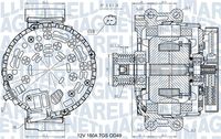 MAGNETI MARELLI MQA15804 - Alternador