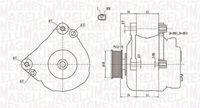 MAGNETI MARELLI MQA1587 - Alternador