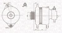 MAGNETI MARELLI MQA1899 - Alternador