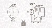 MAGNETI MARELLI MQA1607 - Alternador