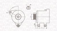 MAGNETI MARELLI MQA1664 - Alternador