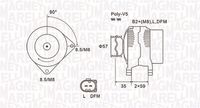 MAGNETI MARELLI MQA1675 - Alternador