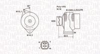 MAGNETI MARELLI MQA1721 - Alternador