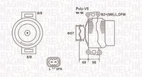 MAGNETI MARELLI 063731740010 - Alternador