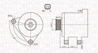 MAGNETI MARELLI MQA1761 - Alternador