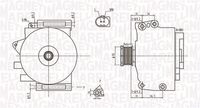 MAGNETI MARELLI MQA1764 - Alternador